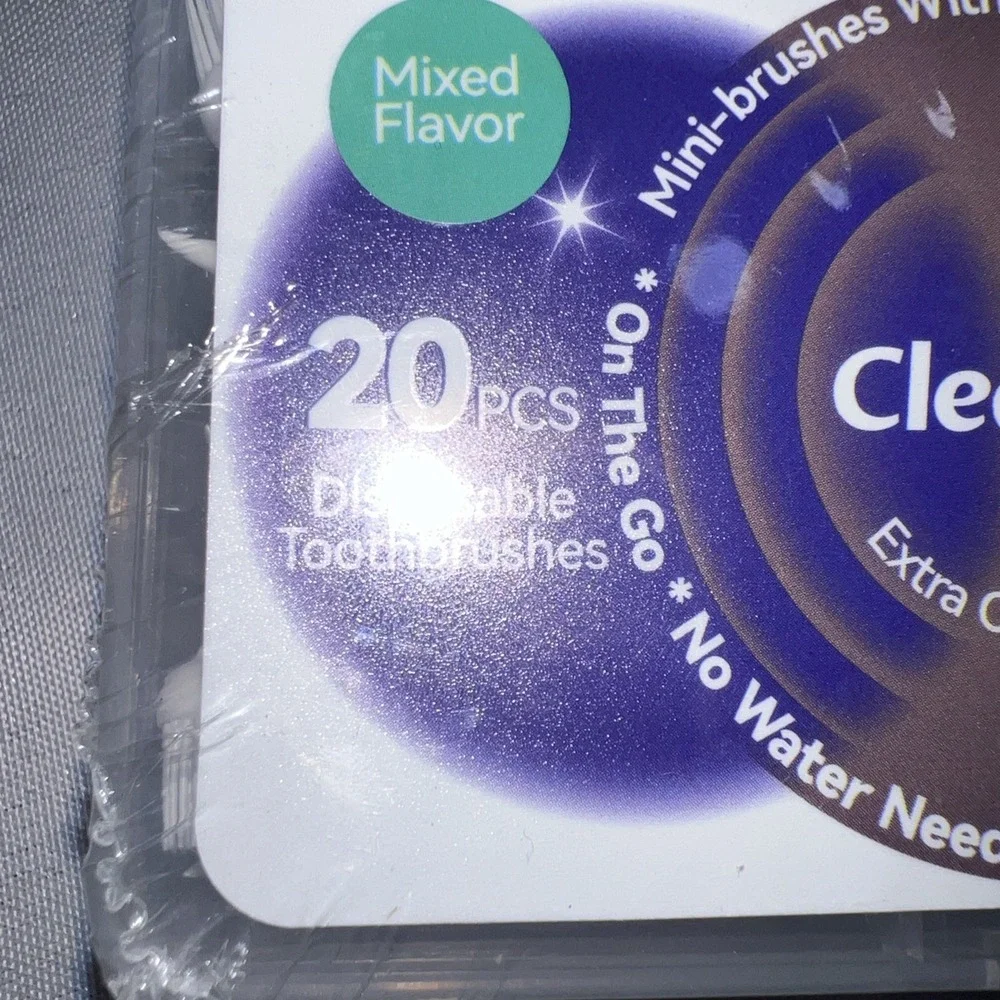 Cleanings Extra‎ Clean & Fresh Disposable toothbrushes 24pcs Mint Flavor